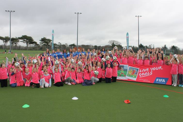 BIGGEST EVER GIRLS FOOTBALL FESTIVAL HELD IN COUNTY!